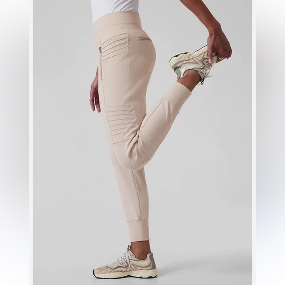 Athleta Abalone‎ Venice Moto Jogger Pants. Size Large. - Picture 13 of 14